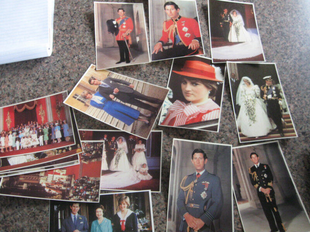 Prince Charles and Lady Diana Wedding photos postcards in Arts & Collectibles in Leamington