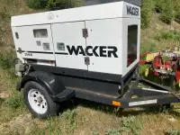 Wacker G25 generator.