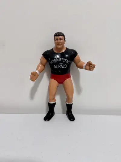 1986 MURACO Fighters WWE Rubber Figure, View more