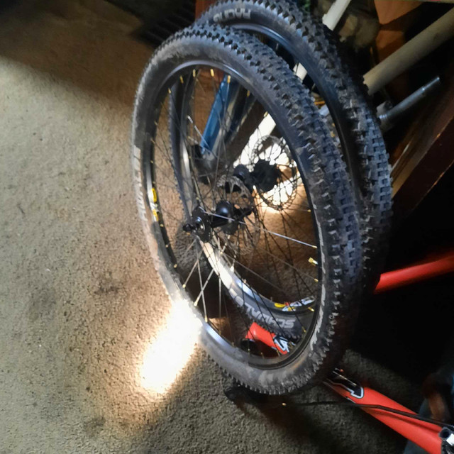 26" mavic disc mtb wheel set  in Mountain in Grand Bend