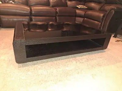Coffee Table with Glass Top, View more