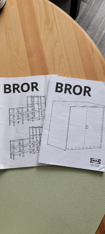 READ DESCRIPTION. AD UP = AVAILABLE. IKEA Bror shelving cabinet in Bookcases & Shelving Units in City of Halifax - Image 4