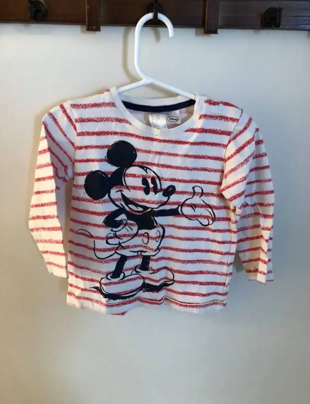 Boys Shirt, Mickey Mouse Disney (H&M) - Size 18-24Months628632837103391222