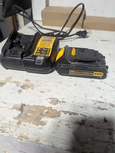DeWalt Battery and Charger, View more