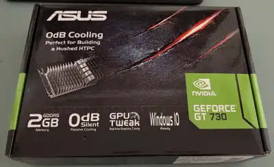 Nvidia GT 730 Graphics Card (fanless), View more