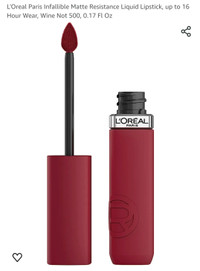 L'Oréal Paris Matte Resistance Liquid Lipstick with Hyaluronic A