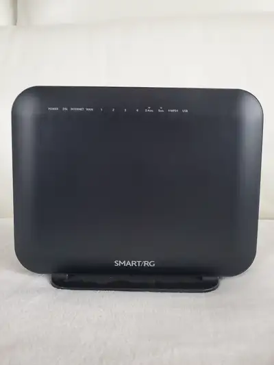 New SMART/RG 802.11ac VDSL2 Gateway (Modem) model SR516ac c/w 12V 1.5A Power adapter Was purchased a...