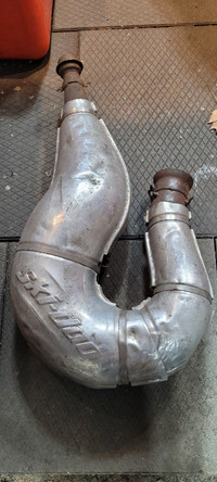 skidoo exhaust pipe 