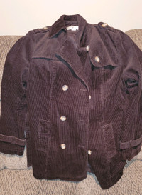 Womans L vintage courderoy jacket