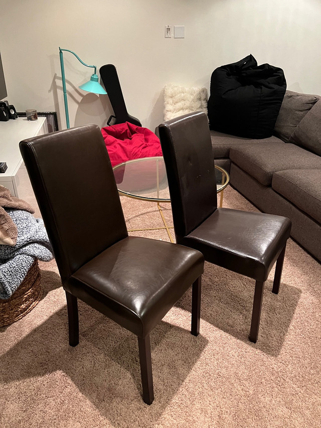 Leather chairs in Chairs & Recliners in Calgary