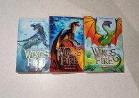 Three Wings of Fire Books / Trois Livres