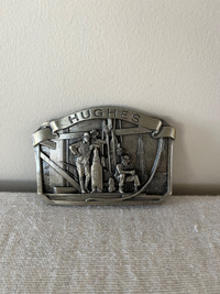 BELT BUCKLE HUGHES TOOL DIVISION-1980