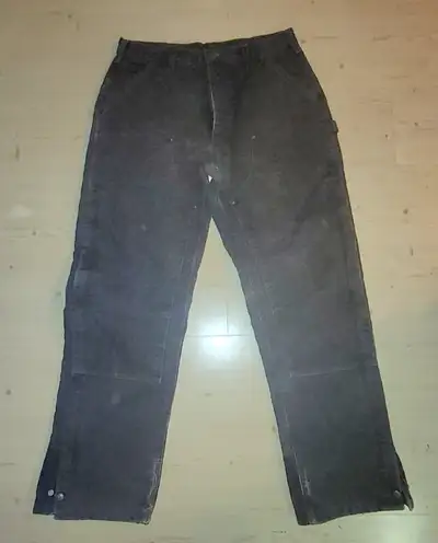 Work pants - Carhartt B194DKB lined - B11 Blk / FXP WP -3, View more