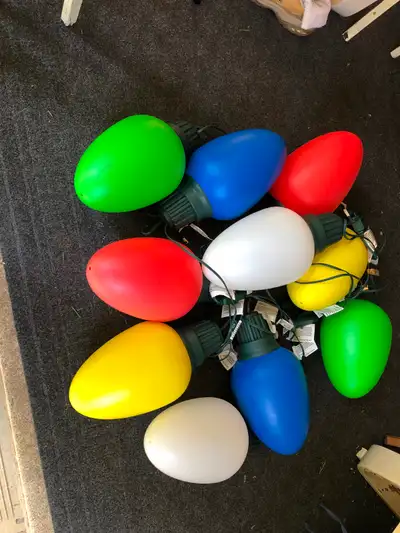 Christmas Lights large bulb style, View more