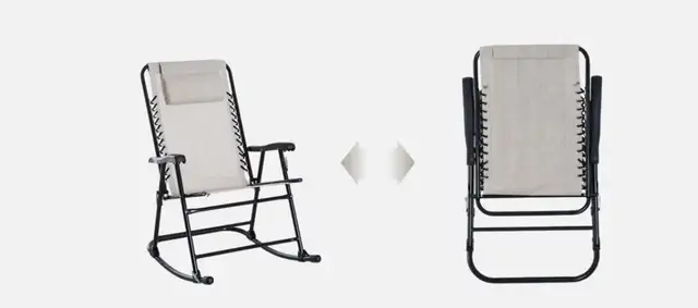 Folding Rocking Chair in Patio & Garden Furniture in City of Toronto - Image 5