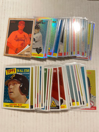 Lot of assorted Heritage Chrome baseball cards