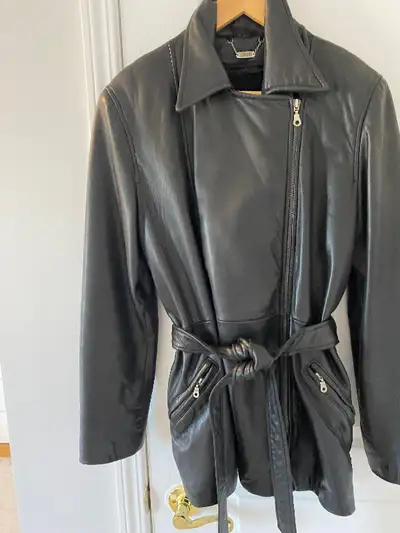 Ladies Danier leather jacket, View more