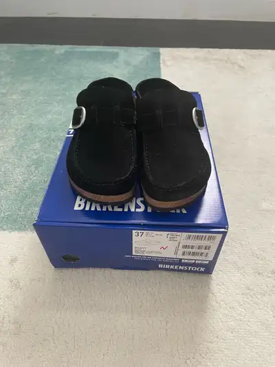 NEW Birkenstock Buckley black size 37, View more