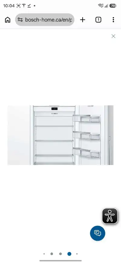 Bosch Benchmark™ Built-in Fridge 30'' Flat Hinge, View more