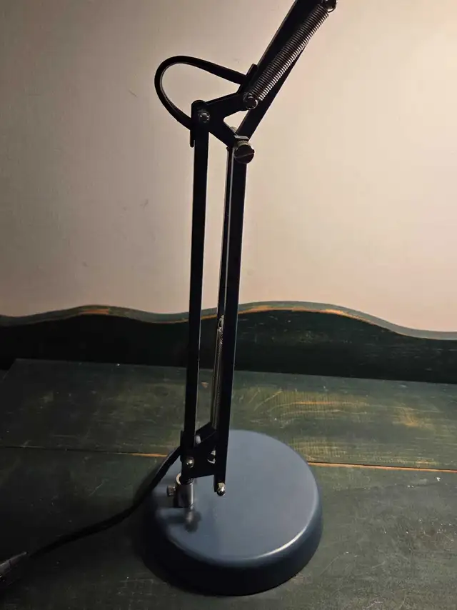 Vintage IKEA FORSA Blue Desk Work Lamp w/Adjustable Arm  in Indoor Lighting & Fans in City of Toronto - Image 7