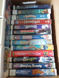 Plusieurs VHS film enfant