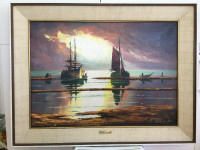 Signed Framed Oil Painting
