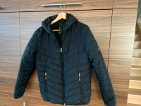 Manteau matelassé noir McKINLEY pour ado