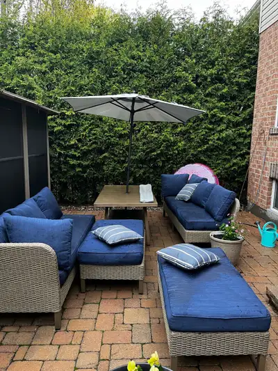 Patio Set: Couch+Table, View more