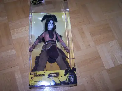 13 inch DISNEY STORE EXCLUSIVE - THE LONE RANGER -TONTO, View more