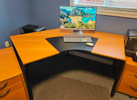 Custom Shaped Office Desk