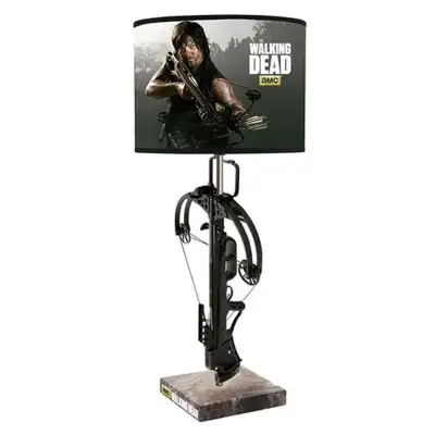 Rabbit Tanaka 73670-WD2 Table Lamp: The Walking Dead Daryl Dixon Crossbow Features: Part Number: 736...
