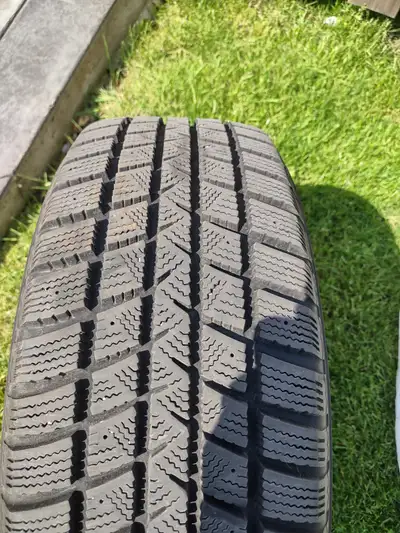 Winter tires and steel winter rims. Tires used one season, great tread! Selling because I got a new...