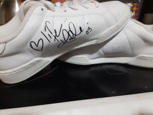 Autographed Reebok shoes Halle Berry in Arts & Collectibles in Edmonton - Image 2