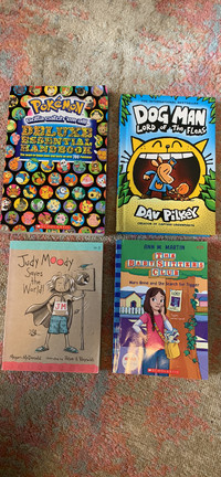 Pokémon, Dog Man, Judy Moody, The Baby-Sitters Club Books