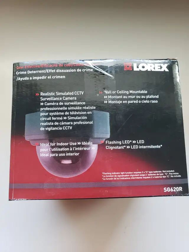 Lorex SG620 Simulated (Dummy) Dome-Style Security Camera64667461882754121