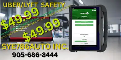UBER SAFETY INSPECTION $49.99, View more