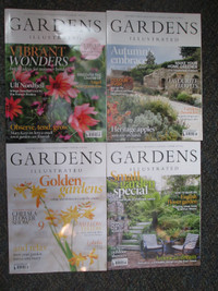 4 Gardens Illustrated magazines