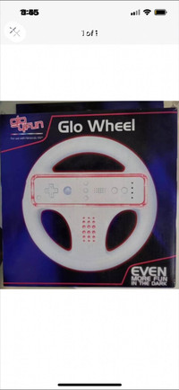 Wii GLO steering wheel 