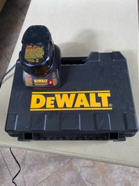 Dewalt 18v charger and plastic case