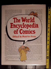 The World Encyclopedia of Comics Hardcover book 1976 - 785 pages