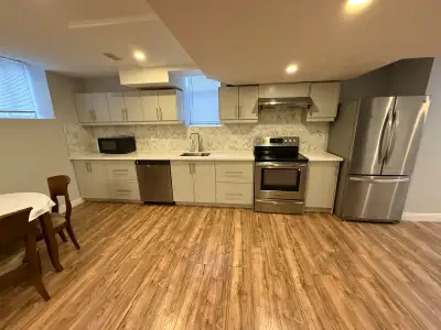 Fully Furnished 1,500 Sqft Legal 2-Bed Basement – Brampton, View more