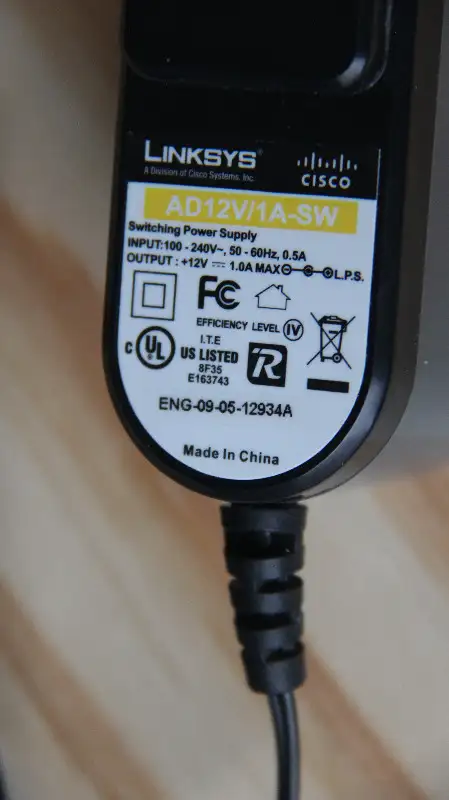 Linksys Power Supply Cord - Used in Networking in Markham / York Region - Image 4
