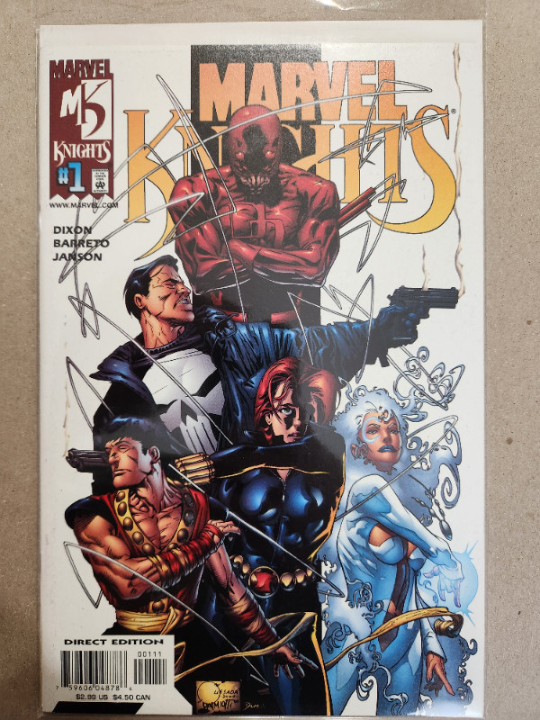 Marvel Comics Marvel Knights sketchbook, issue 1 in Comics & Graphic Novels in Oshawa / Durham Region - Image 2