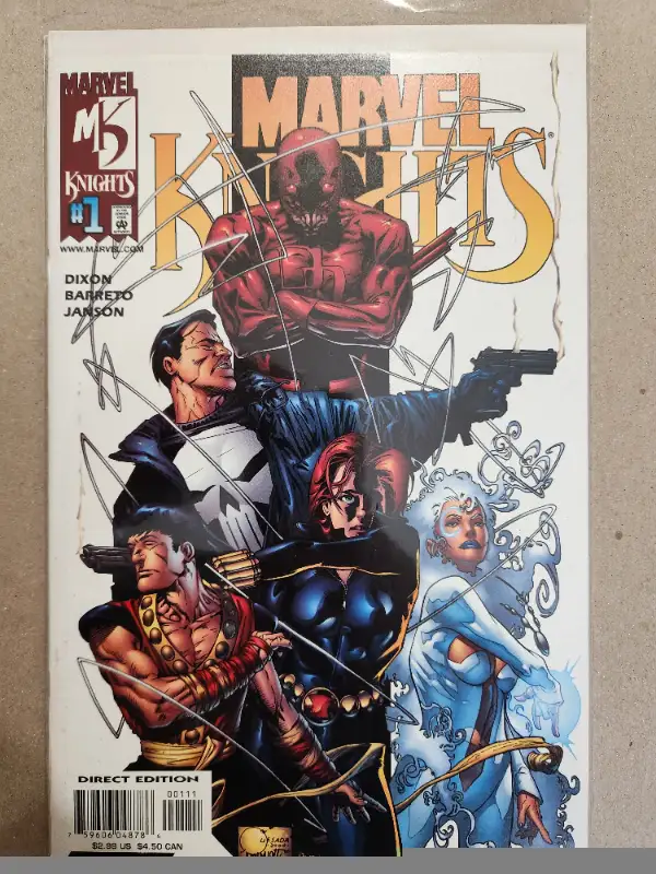 Marvel Comics Marvel Knights sketchbook, issue 1 in Comics & Graphic Novels in Oshawa / Durham Region - Image 3