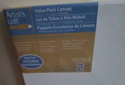 Artist’s Loft Canvas – 2 pc. pack, View more