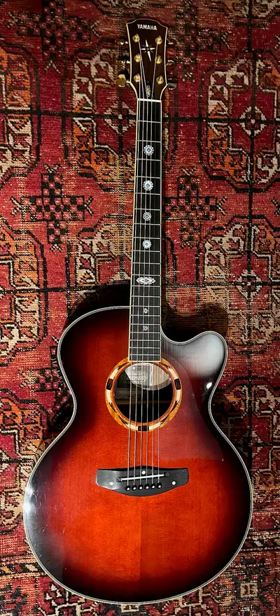 YAMAHA CPX-15W Compass series electric acoustic guitar Japan, View more