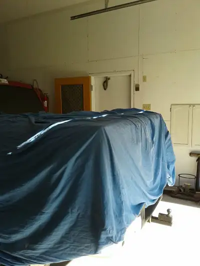 1/2 ton regular cab truck cover. Breathable fabric. Zippered door opening for cab access. Elastic ar...