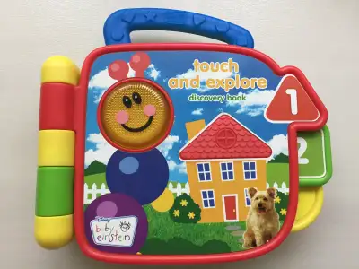 Baby Einstein Touch and Explore Discovery Book EN/ES/FR, View more