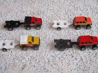 Vintage 1984/85 Buddy L Broncos/ Trucks with Trailers