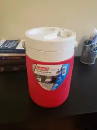  Coleman 1 Gallon water jug.